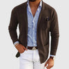 Lange mouwen vest voor heren | Monochroom design 6