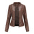 Leren jas dames | Op maat gemaakt, gestructureerd | Winter 6