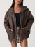 Leren jas dames | Oversized pasvorm | Winter 0