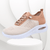 Sneakers - Lichtgewicht Slip - On Sneakers – Ademende en Flexibele Dames Schoenen - Beige - 36 - Zarandi Amsterdam