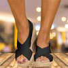 Dames Sandalen - Lichtgewicht dames espadrilles voor dagelijks gebruik in de zomer - Zwart - 36 - Zarandi Amsterdam