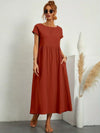 Julie | Elegante Stile Confortevole | Vestito di Lino di Cotone