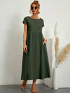 Julie | Elegante Stile Confortevole | Vestito di Lino di Cotone