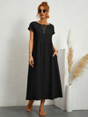 Julie | Elegante Stile Confortevole | Vestito di Lino di Cotone