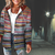 Milana | Stijlvolle jas van hoogwaardige polyester, winddicht en isolerend, regular fit, lange mouwen | Multicolor