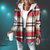 Milana | Stijlvolle jas van hoogwaardige polyester, winddicht en isolerend, regular fit, lange mouwen | Rood