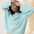 Sweaters - Minimalistische Rond Hals Trui met Elegante Uitstraling - Lichtgroen - S - Zarandi Amsterdam