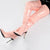 Women's Winter Boots - Luxe Overknee Stiefels van Kunststof met Spitse Punt en Hoge Hak - Roze - 35 - Zarandi Amsterdam