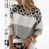 ModeParisienne® Josepina | Maglione leopardato caldo e alla moda per l'autunno