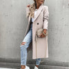 ModeParisienne® Aubrey - Elegante Cappotto Lungo Autunnale con Bottoni per Donne