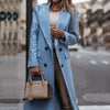 ModeParisienne® Lisa - Elegante Cappotto Lungo Autunnale Con Bottoni