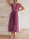 Abito senza maniche con scollo a V | Silhouette che valorizza