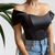 Chique Tops - Mouwloze feesttop van premium stof met stijlvolle uitstraling - Zwart - S - Zarandi Amsterdam