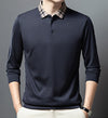 Rainier - Polo a maniche lunghe premium per uomo
