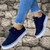Casual Summer Wear - Nerrisa | Trendy orthopedische sneakers dames met maximaal comfort en ondersteuning - Blauw - 36 - Zarandi Amsterdam