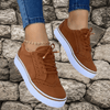 Casual Summer Wear - Nerrisa | Trendy orthopedische sneakers dames met maximaal comfort en ondersteuning - Bruin - 36 - Zarandi Amsterdam
