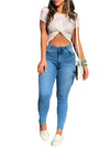 ModeParisienne® Josephine | Jeans a vita alta slim fit