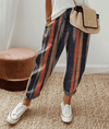 ModeParisienne® Melanique | Pantaloni di Lino Rilassati