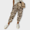 ModeParisienne® Larabelle | Elegante Pantaloni di Lino con Gamba Larga