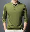 Rainier - Polo a maniche lunghe premium per uomo