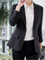 Women's Blazers - Op maat gemaakte blazer voor vrouwenkleding met sluiting met één knop - Zwart - S - Zarandi Amsterdam