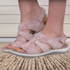 Orlanda | Comfortabele orthopedische damessandalen met ondersteunend voetbed en stijlvol design | Roze