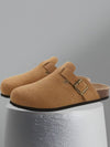 women's sandals - Orthopedische Slippers met Leren Bovenkant en Antislip Zool - Bruin - 36 - Zarandi Amsterdam