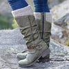 Winter Boots - Orthopedische laarzen voor dames | Comfort tot aan de enkel - Groen - 35 - Zarandi Amsterdam