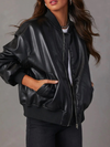 Oversized bomberjack voor dames | Heuplengte 0