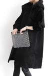 Women's Coat - Oversized jas met capuchon voor dames | Waterdicht - Zwart - S - Zarandi Amsterdam