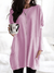 Women's Sweater - Oversized trui voor dames | Met zakken - Roze - S - Zarandi Amsterdam