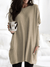 Women's Sweater - Oversized trui voor dames | Met zakken - Beige - S - Zarandi Amsterdam