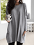Women's Sweater - Oversized trui voor dames | Met zakken - Grijs - S - Zarandi Amsterdam