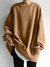 Women's Sweater - Oversized trui voor dames | Relaxte pasvorm - Bruin - S - Zarandi Amsterdam