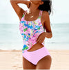 Tankini met Dubbele Band - ModeParisienne® Jayana | Tankini met Dubbele Band - Lichtroze - S - Zarandi Amsterdam