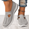 Casual Summer Wear - Palma | Comfortabele orthopedische slip - on schoenen voor vrouwen met boogondersteuning en gedempte inlegzolen - Grijs - 36 - Zarandi Amsterdam