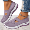 Casual Summer Wear - Palma | Comfortabele orthopedische slip - on schoenen voor vrouwen met boogondersteuning en gedempte inlegzolen - Licht Paars - 36 - Zarandi Amsterdam