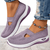 Casual Summer Wear - Palma | Comfortabele orthopedische slip - on schoenen voor vrouwen met boogondersteuning en gedempte inlegzolen - Licht Paars - 36 - Zarandi Amsterdam