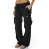 ModeParisienne® Madeleine - Pantaloni cargo da donna con molte tasche