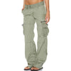 ModeParisienne® Madeleine - Pantaloni cargo da donna con molte tasche