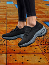 Women's shoes - Damesschoenen voor voetgezondheid en pijnverlichting - Zwart/grijs - 35 - Zarandi Amsterdam