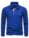 Poloshirt voor heren | Ademende casual pasvorm 0