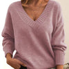 ModeParisienne® Scarlett - Maglione rilassato con scollo a V