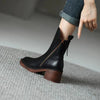 Winter Boots - Premium leren enkellaarsjes voor dames | Duurzaam ontwerp - Zwart - 34 - Zarandi Amsterdam