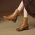 Winter Boots - Premium leren enkellaarsjes voor dames | Duurzaam ontwerp - Bruin - 34 - Zarandi Amsterdam