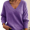 ModeParisienne® Scarlett - Maglione rilassato con scollo a V