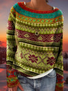 Relaxed Fit Pullover Trui | Boothals 5