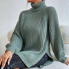 Sweaters - Rollkragenpullover | Relaxed Fit met Lange Mouwen - Groen - S - Zarandi Amsterdam