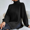 Sweaters - Rollkragenpullover | Relaxed Fit met Lange Mouwen - Zwart - S - Zarandi Amsterdam