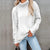 Sweaters - Rollkragenpullover | Komfortabel mit Manschettenknöpfen - Wit - S - Zarandi Amsterdam
